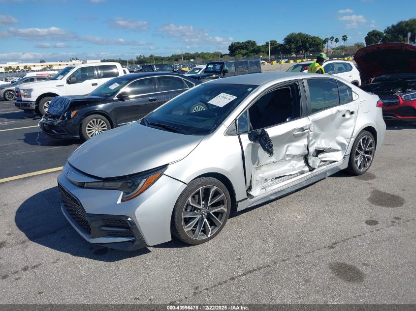 2022 Toyota Corolla Se VIN: 5YFS4MCE3NP105625 Lot: 43996478