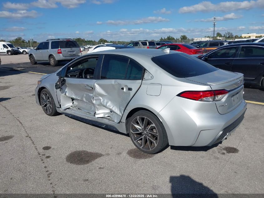 2022 Toyota Corolla Se VIN: 5YFS4MCE3NP105625 Lot: 43996478