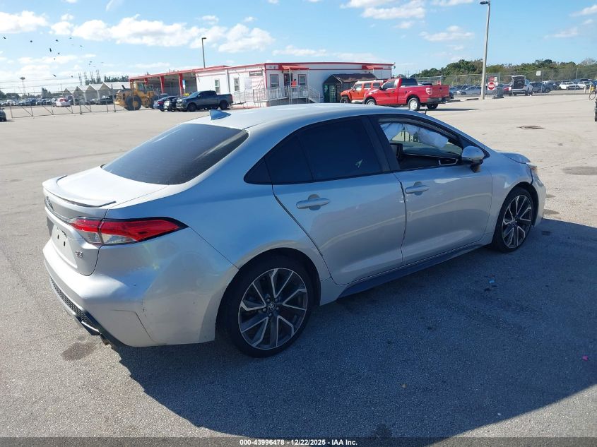 2022 Toyota Corolla Se VIN: 5YFS4MCE3NP105625 Lot: 43996478