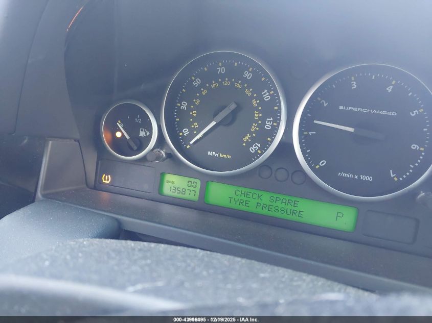 2008 Land Rover Range Rover Supercharged VIN: SALMF13438A295887 Lot: 43996495