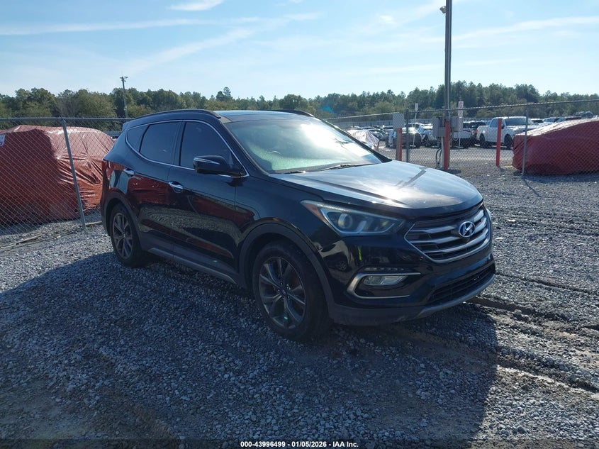 5XYZW4LA1HG467080 2017 Hyundai Santa Fe Sport 2.0T Ultimate auction photo 1