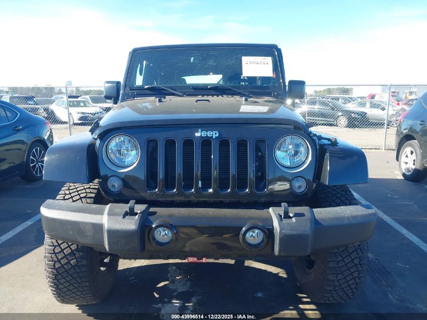 2016 Jeep Wrangler Unlimited Sahara VIN: 1C4HJWEG2GL328327 Lot: 43996514