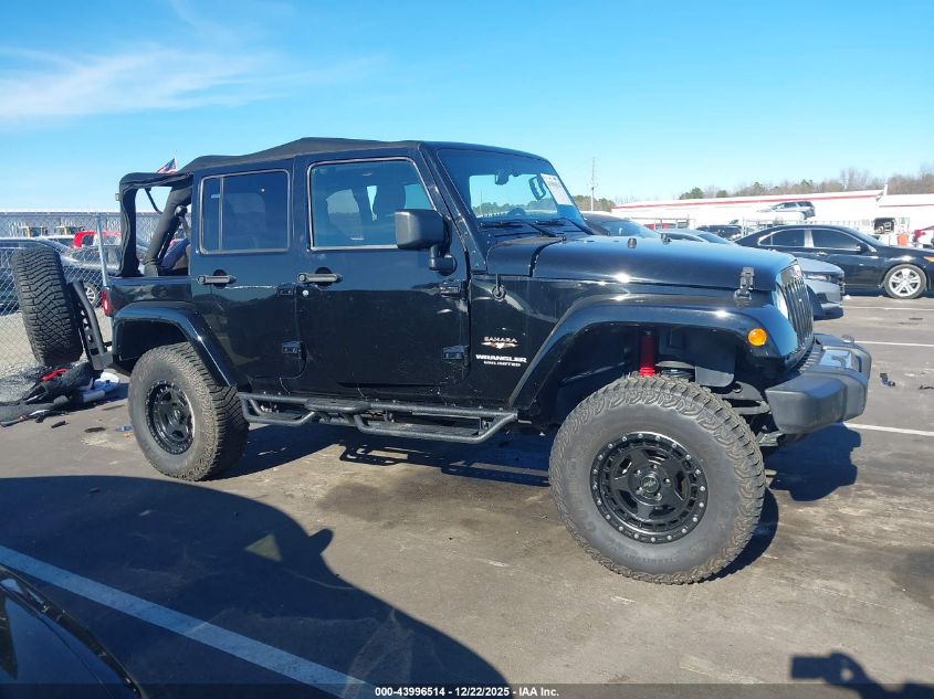 2016 Jeep Wrangler Unlimited Sahara VIN: 1C4HJWEG2GL328327 Lot: 43996514