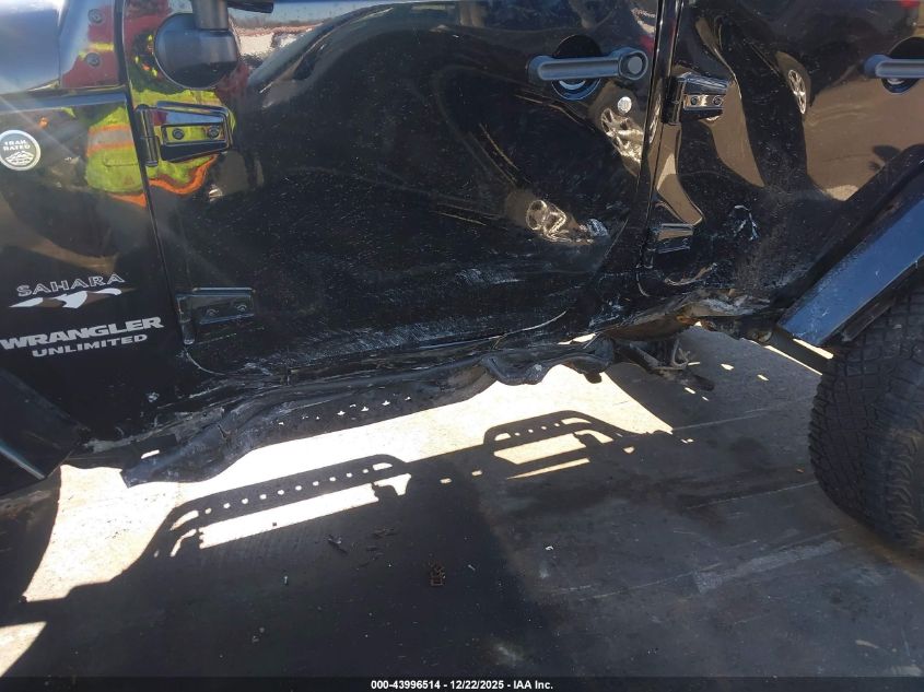2016 Jeep Wrangler Unlimited Sahara VIN: 1C4HJWEG2GL328327 Lot: 43996514
