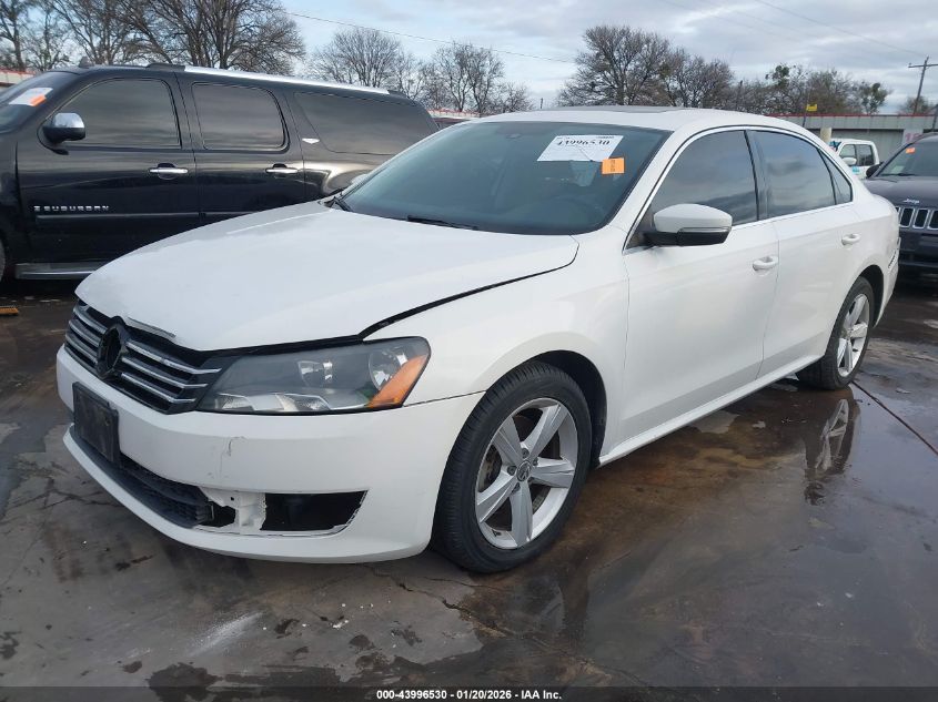 2013 Volkswagen Passat 2.5L Se