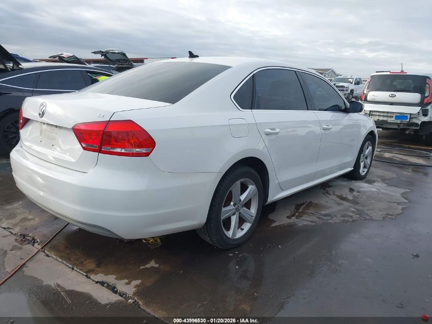 2013 Volkswagen Passat 2.5L Se