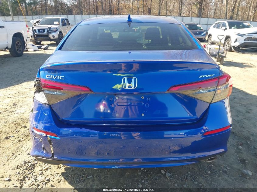 2024 Honda Civic Sport VIN: 2HGFE2F52RH524285 Lot: 43996557