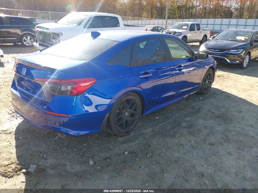 2024 Honda Civic Sport VIN: 2HGFE2F52RH524285 Lot: 43996557