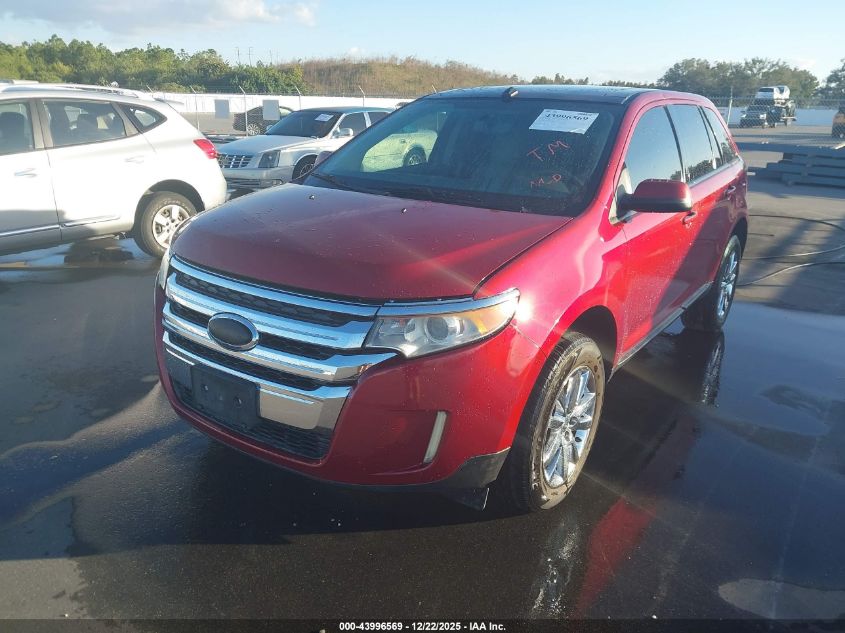 2013 Ford Edge Sel VIN: 2FMDK3JC5DBA35302 Lot: 43996569