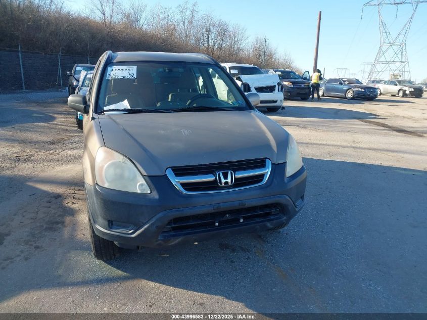 2004 Honda Cr-V Lx VIN: SHSRD78484U244149 Lot: 43996583