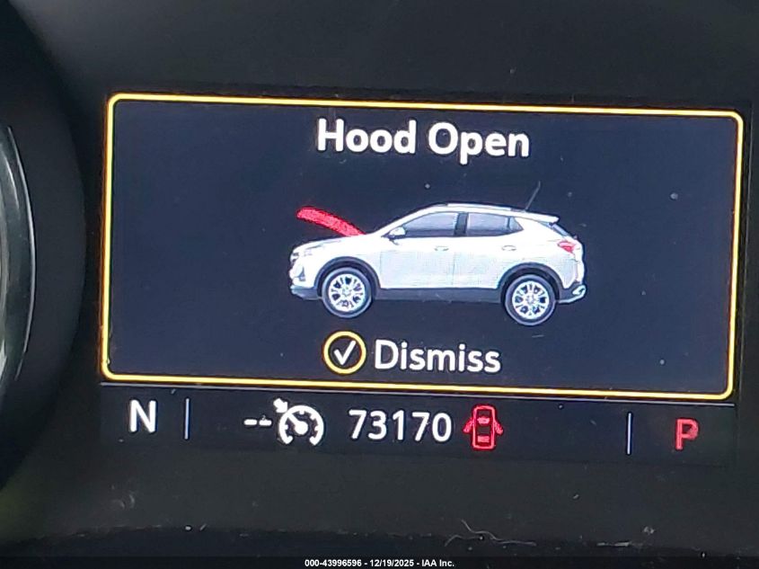 2021 Buick Encore Gx Fwd Essence VIN: KL4MMFSL7MB145492 Lot: 43996596