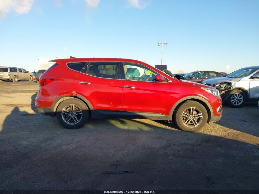 2017 Hyundai Santa Fe Sport 2.4L VIN: 5XYZTDLB6HG395438 Lot: 43996597