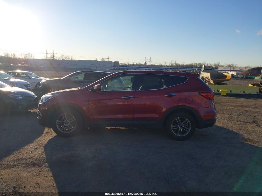 2017 Hyundai Santa Fe Sport 2.4L VIN: 5XYZTDLB6HG395438 Lot: 43996597