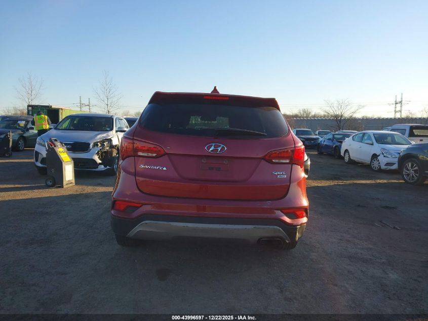 2017 Hyundai Santa Fe Sport 2.4L VIN: 5XYZTDLB6HG395438 Lot: 43996597