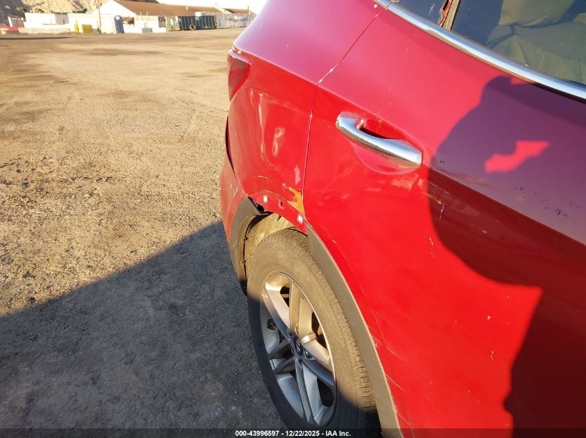 2017 Hyundai Santa Fe Sport 2.4L VIN: 5XYZTDLB6HG395438 Lot: 43996597