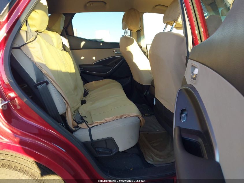 2017 Hyundai Santa Fe Sport 2.4L VIN: 5XYZTDLB6HG395438 Lot: 43996597