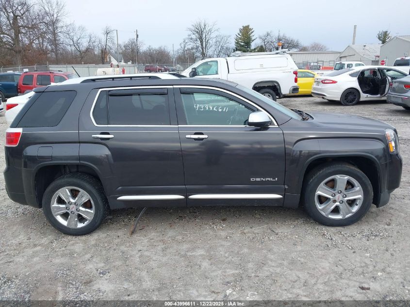 2013 GMC Terrain Denali VIN: 2GKALYEKXD6211499 Lot: 43996611