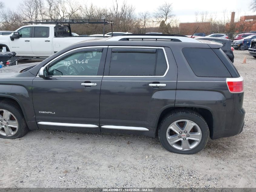 2013 GMC Terrain Denali VIN: 2GKALYEKXD6211499 Lot: 43996611