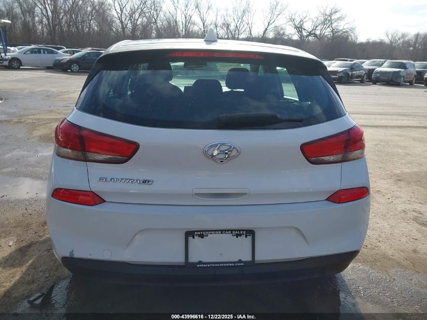 2019 Hyundai Elantra Gt VIN: KMHH35LE8KU091783 Lot: 43996616