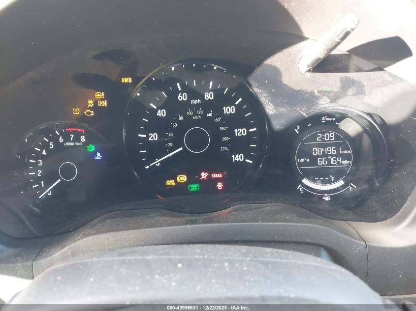 2016 Honda Hr-V Ex-L VIN: 3CZRU6H73GM731104 Lot: 43996631