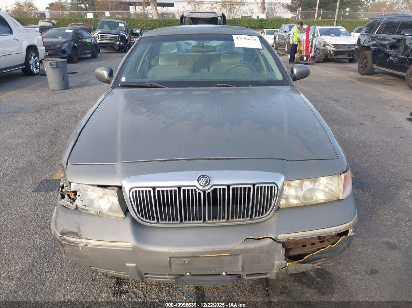 2002 Mercury Grand Marquis Gs VIN: 2MEFM74W92X656187 Lot: 43996639