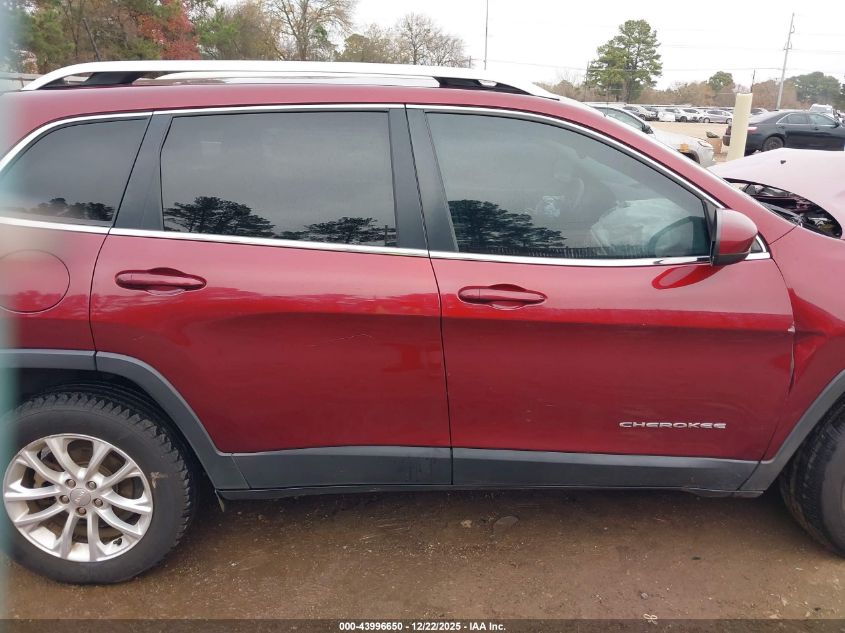 2019 Jeep Cherokee Latitude Fwd VIN: 1C4PJLCB9KD396564 Lot: 43996650