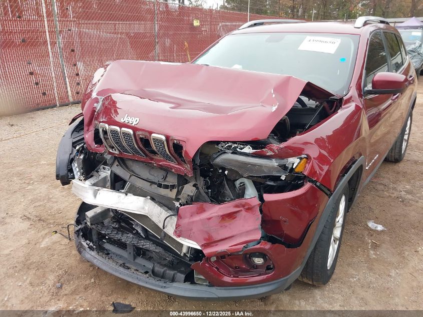 2019 Jeep Cherokee Latitude Fwd VIN: 1C4PJLCB9KD396564 Lot: 43996650