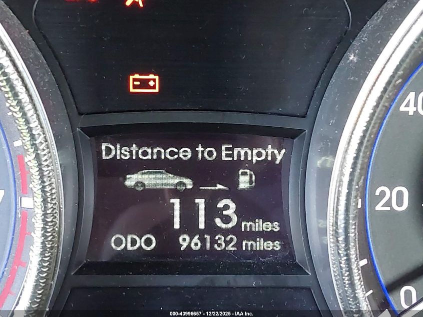 2011 Hyundai Sonata Gls VIN: 5NPEB4AC9BH162814 Lot: 43996657