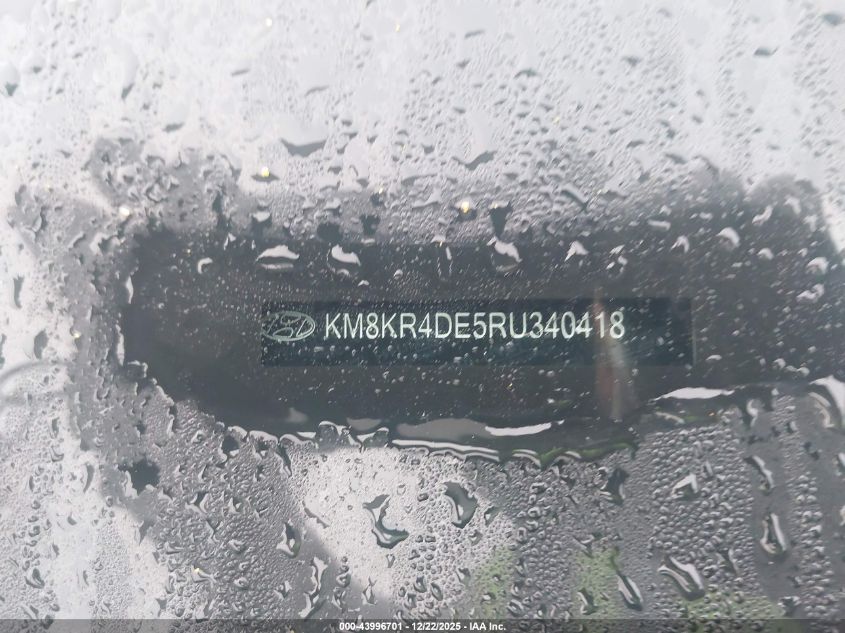 2024 Hyundai Ioniq 5 Limited VIN: KM8KR4DE5RU340418 Lot: 43996701
