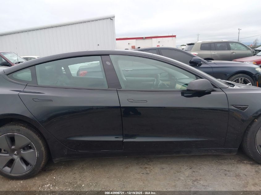 2021 Tesla Model 3 Long Range Dual Motor All-Wheel Drive VIN: 5YJ3E1EB1MF009893 Lot: 43996721