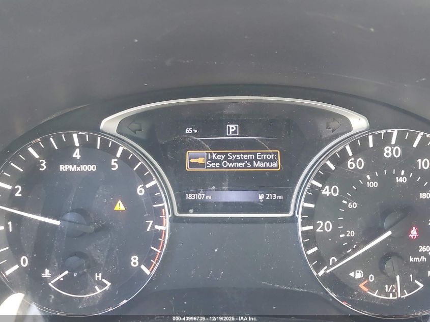 2017 Nissan Altima 2.5/2.5 S/2.5 Sl/2.5 Sr/2.5 Sv VIN: 1N4AL3AP6HN317388 Lot: 43996739