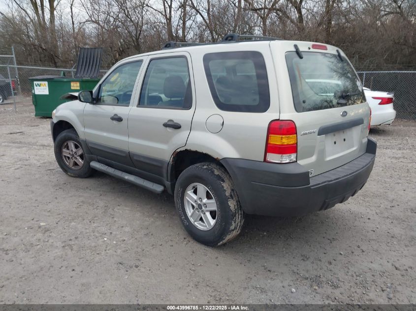 2006 Ford Escape Xls/Xls Manual VIN: 1FMYU92Z76KA58526 Lot: 43996785