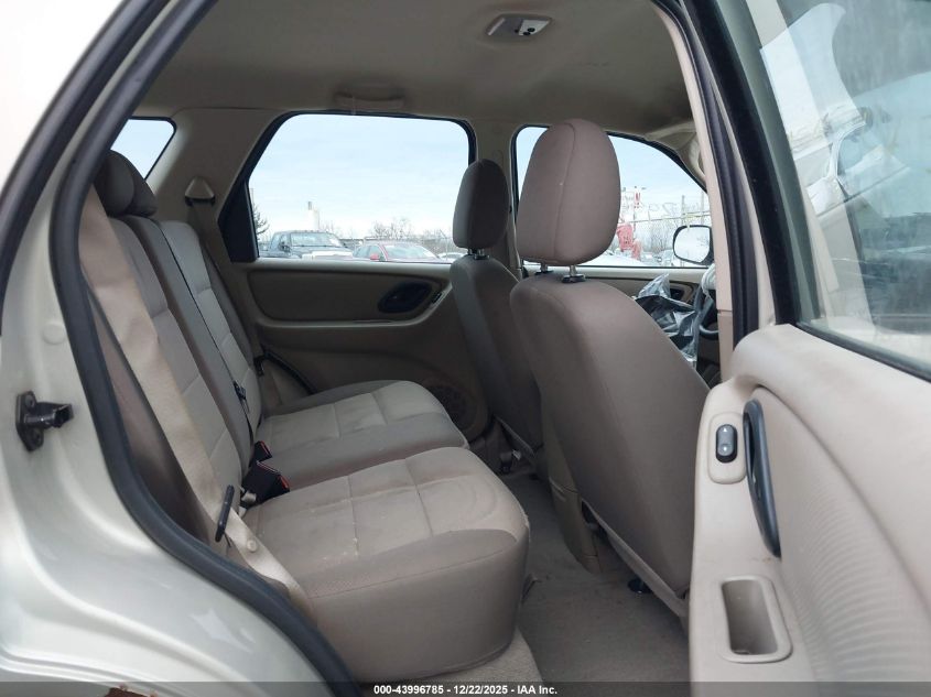 2006 Ford Escape Xls/Xls Manual VIN: 1FMYU92Z76KA58526 Lot: 43996785