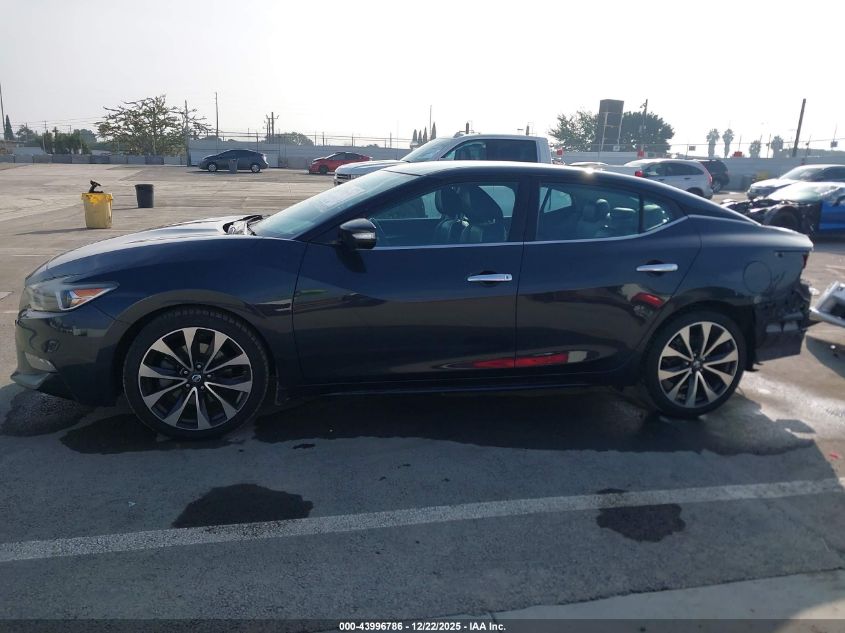 2016 Nissan Maxima 3.5 Sr VIN: 1N4AA6AP8GC430454 Lot: 43996786