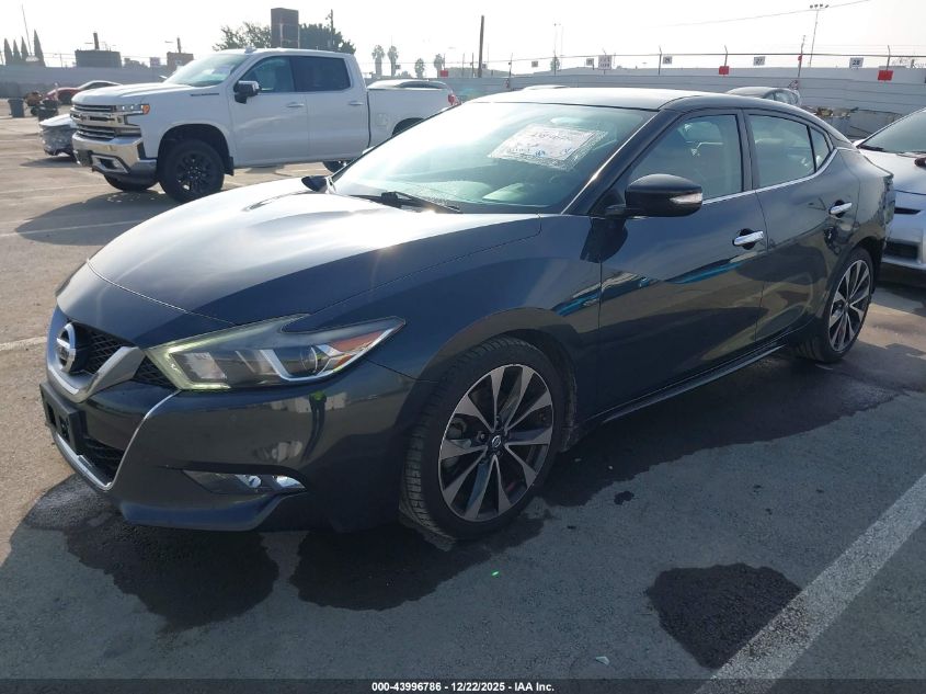 2016 Nissan Maxima 3.5 Sr VIN: 1N4AA6AP8GC430454 Lot: 43996786