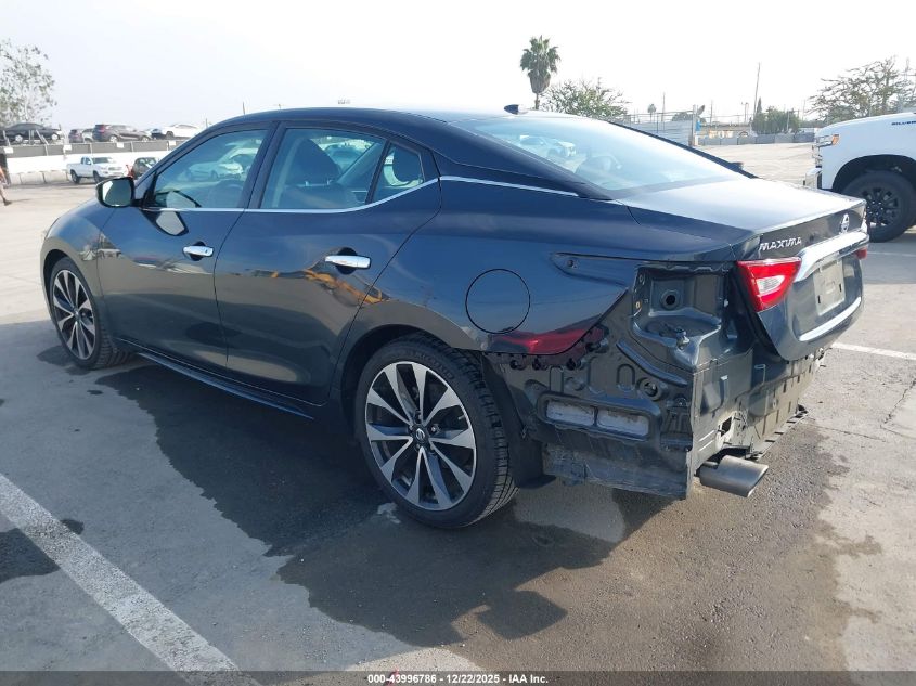 2016 Nissan Maxima 3.5 Sr VIN: 1N4AA6AP8GC430454 Lot: 43996786