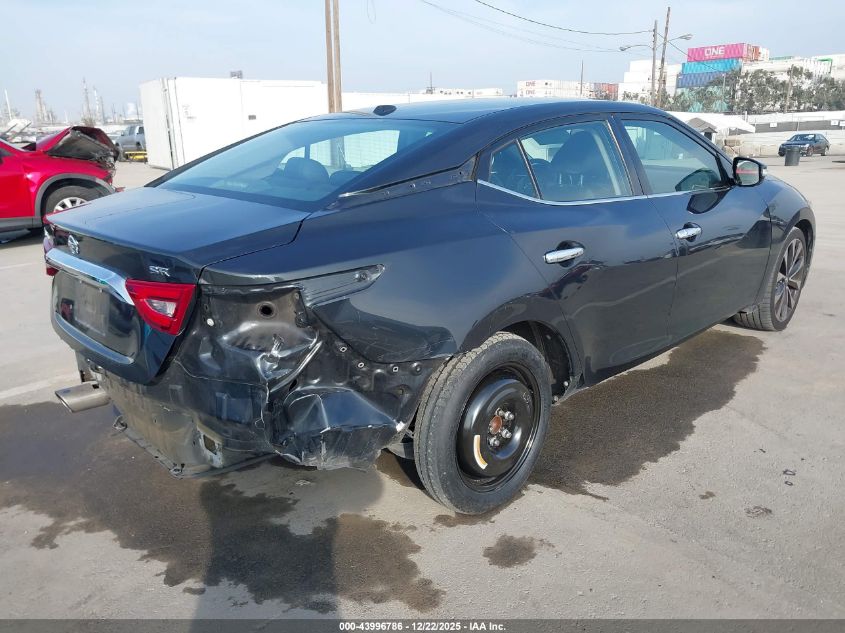 2016 Nissan Maxima 3.5 Sr VIN: 1N4AA6AP8GC430454 Lot: 43996786