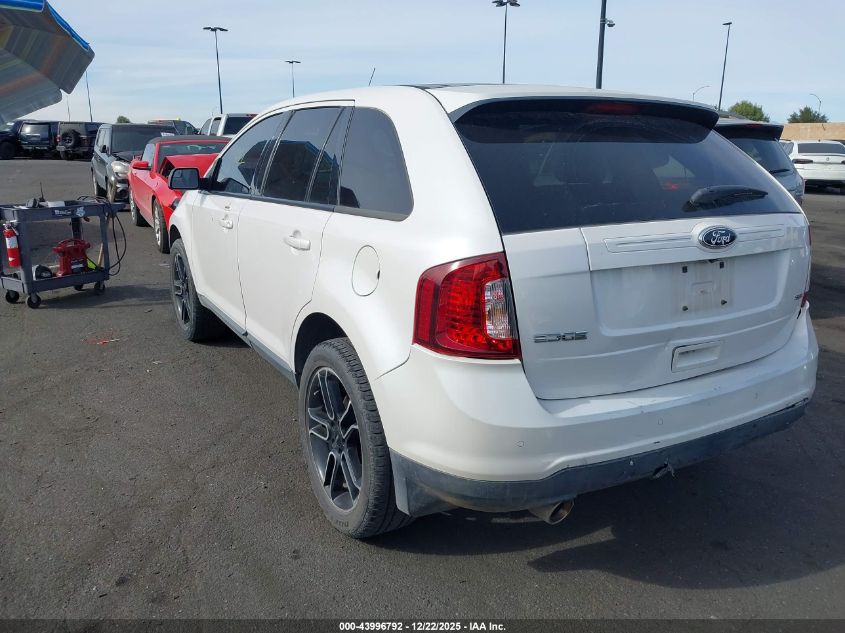 2013 Ford Edge Sel VIN: 2FMDK3JC9DBC25751 Lot: 43996792
