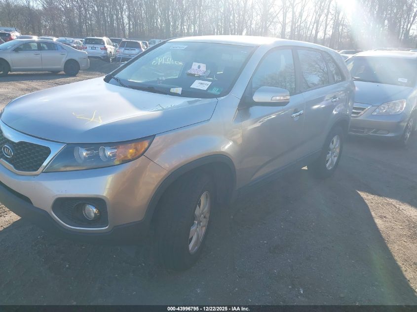 2013 Kia Sorento Lx VIN: 5XYKT3A19DG393747 Lot: 43996795