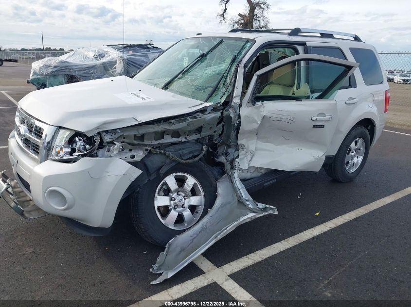 2012 Ford Escape Limited VIN: 1FMCU0EG8CKC83582 Lot: 43996796