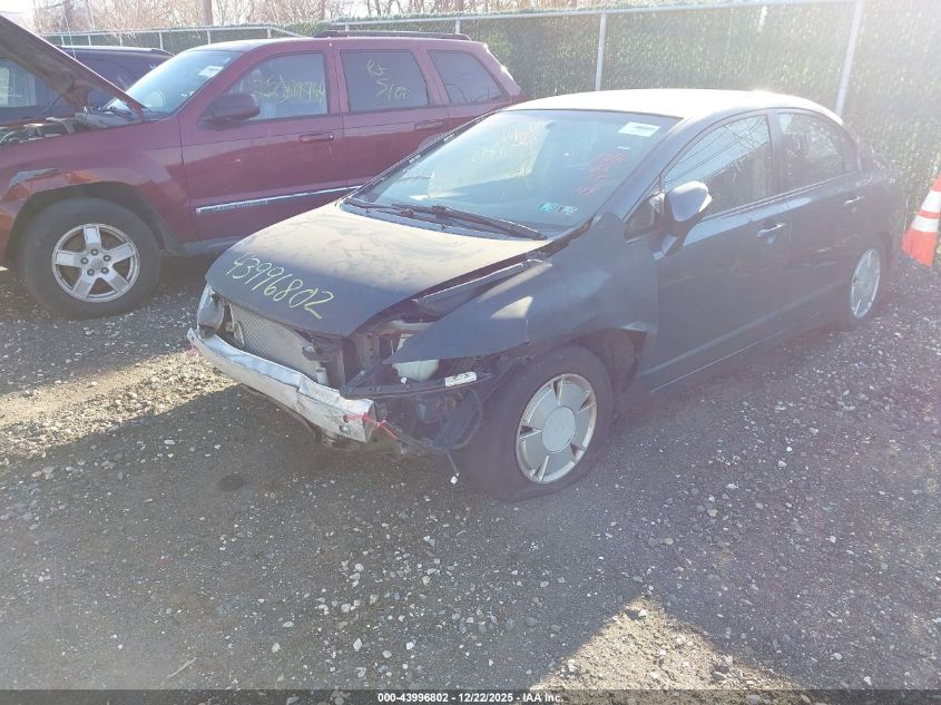 2008 Honda Civic Hybrid VIN: JHMFA36238S000977 Lot: 43996802