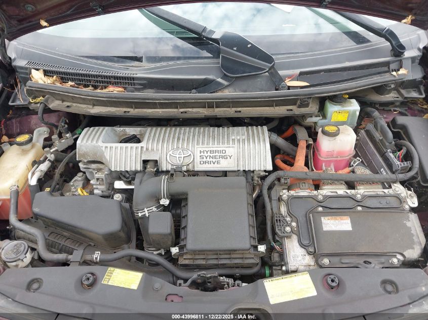 2013 Toyota Prius Three Se VIN: JTDKN3DU9D5576395 Lot: 43996811