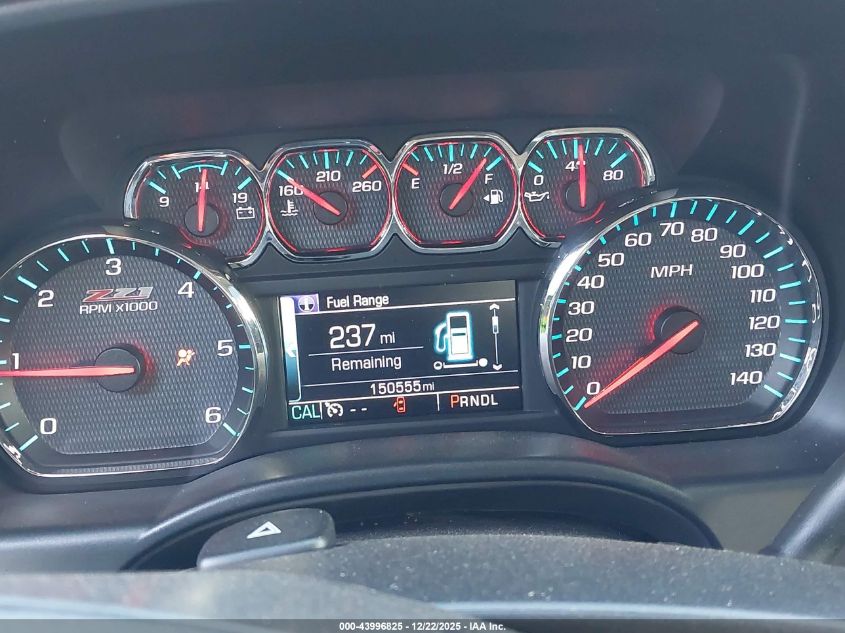 2017 Chevrolet Silverado 1500 2Lt VIN: 3GCUKREC0HG233239 Lot: 43996825