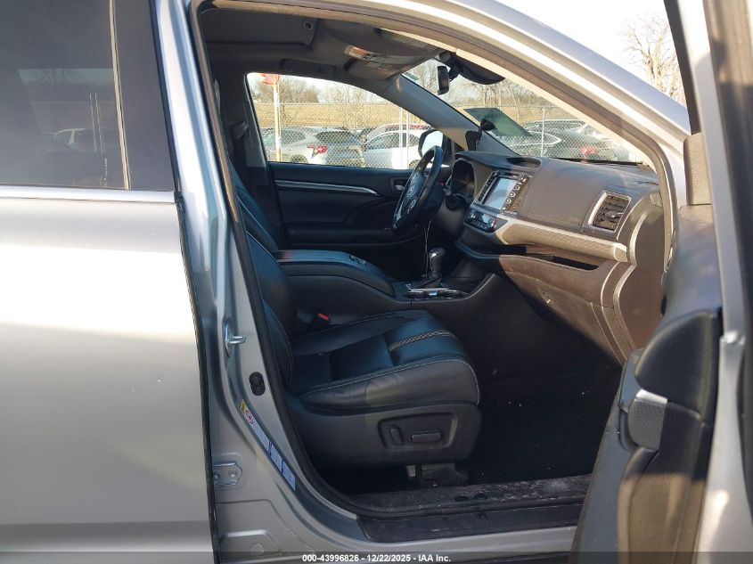 2017 Toyota Highlander Se VIN: 5TDJZRFH8HS476453 Lot: 43996826