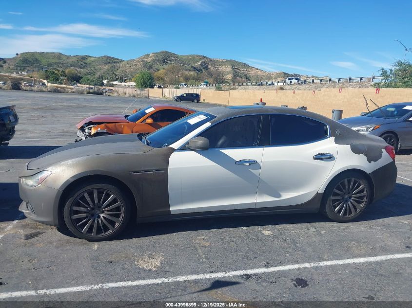 2017 Maserati Ghibli S VIN: ZAM57RSA6H1206288 Lot: 43996899