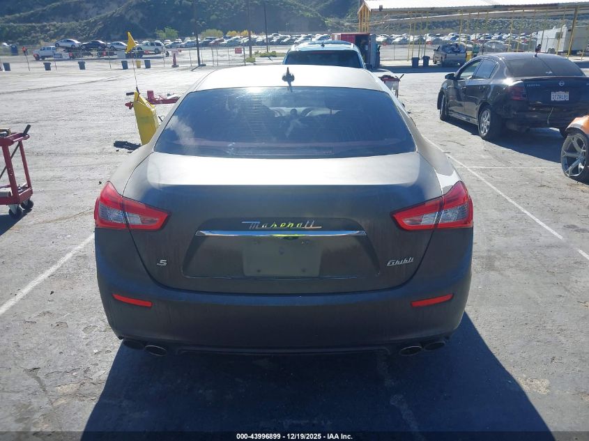2017 Maserati Ghibli S VIN: ZAM57RSA6H1206288 Lot: 43996899
