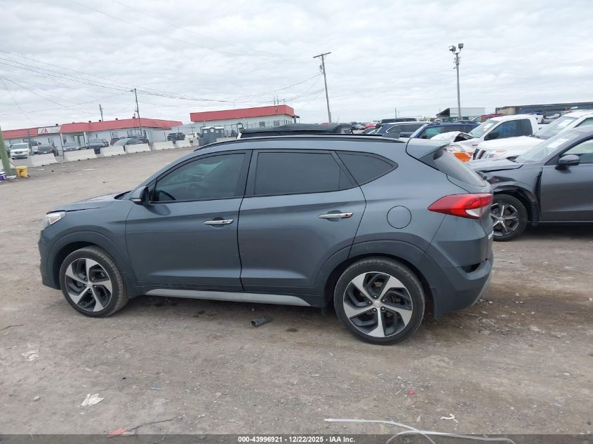 2017 Hyundai Tucson Limited VIN: KM8J3CA26HU372357 Lot: 43996921