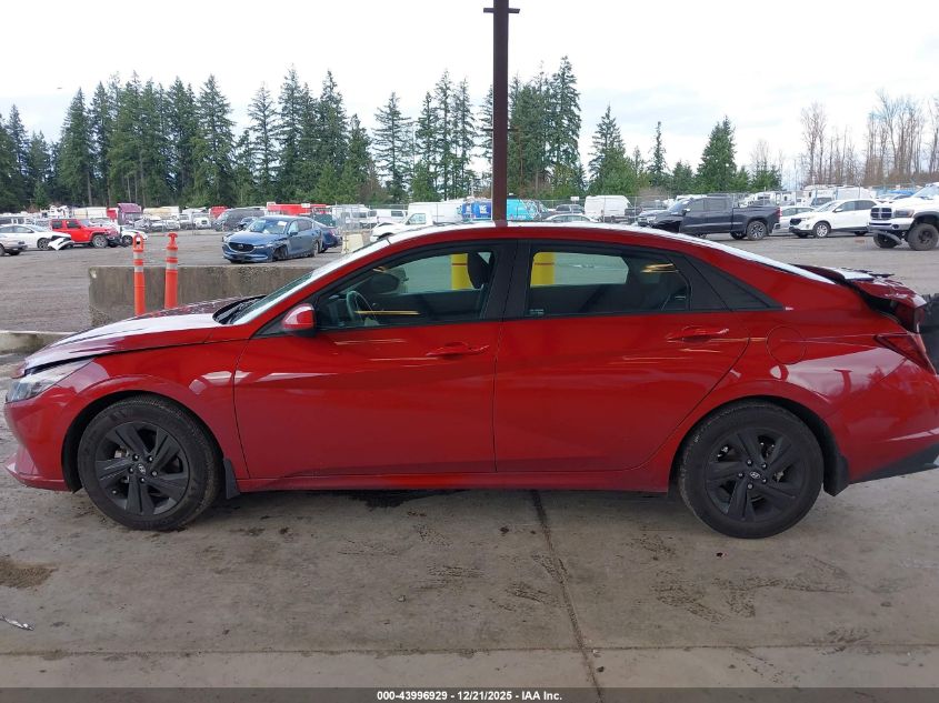 2023 Hyundai Elantra Sel VIN: KMHLM4AG5PU502764 Lot: 43996929
