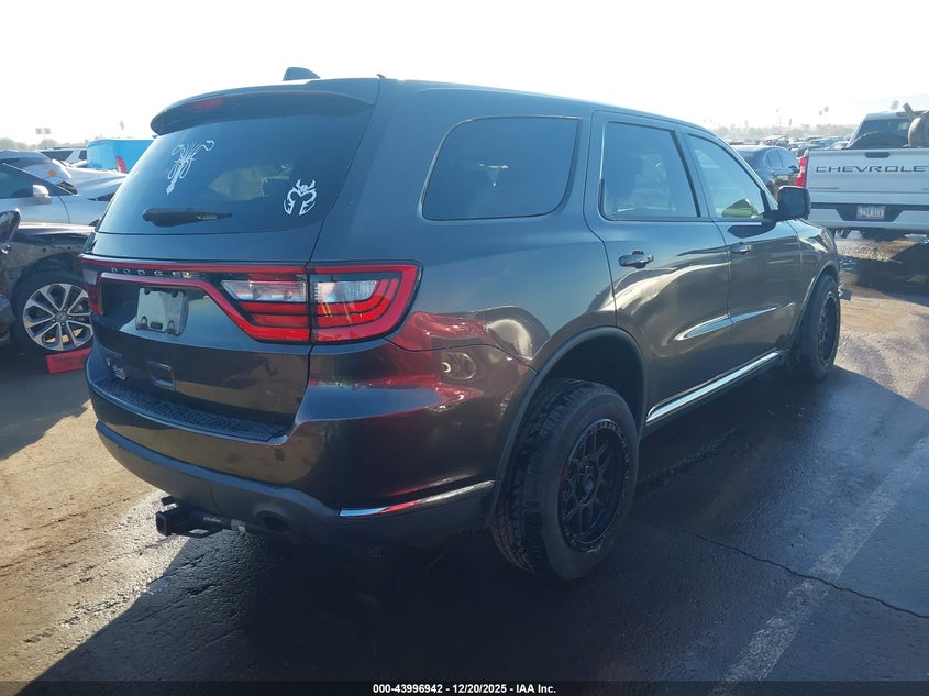Vin: 1c4rdjag2kc765063, lot: 44492684, dodge durango sxt awd 20194