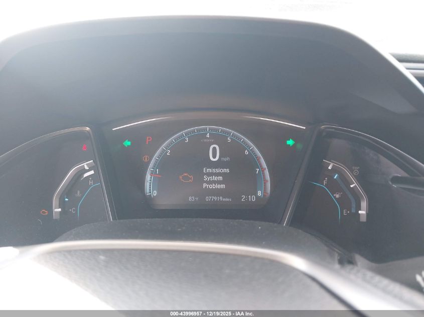 2018 Honda Civic Ex VIN: SHHFK7H5XJU427488 Lot: 43996957